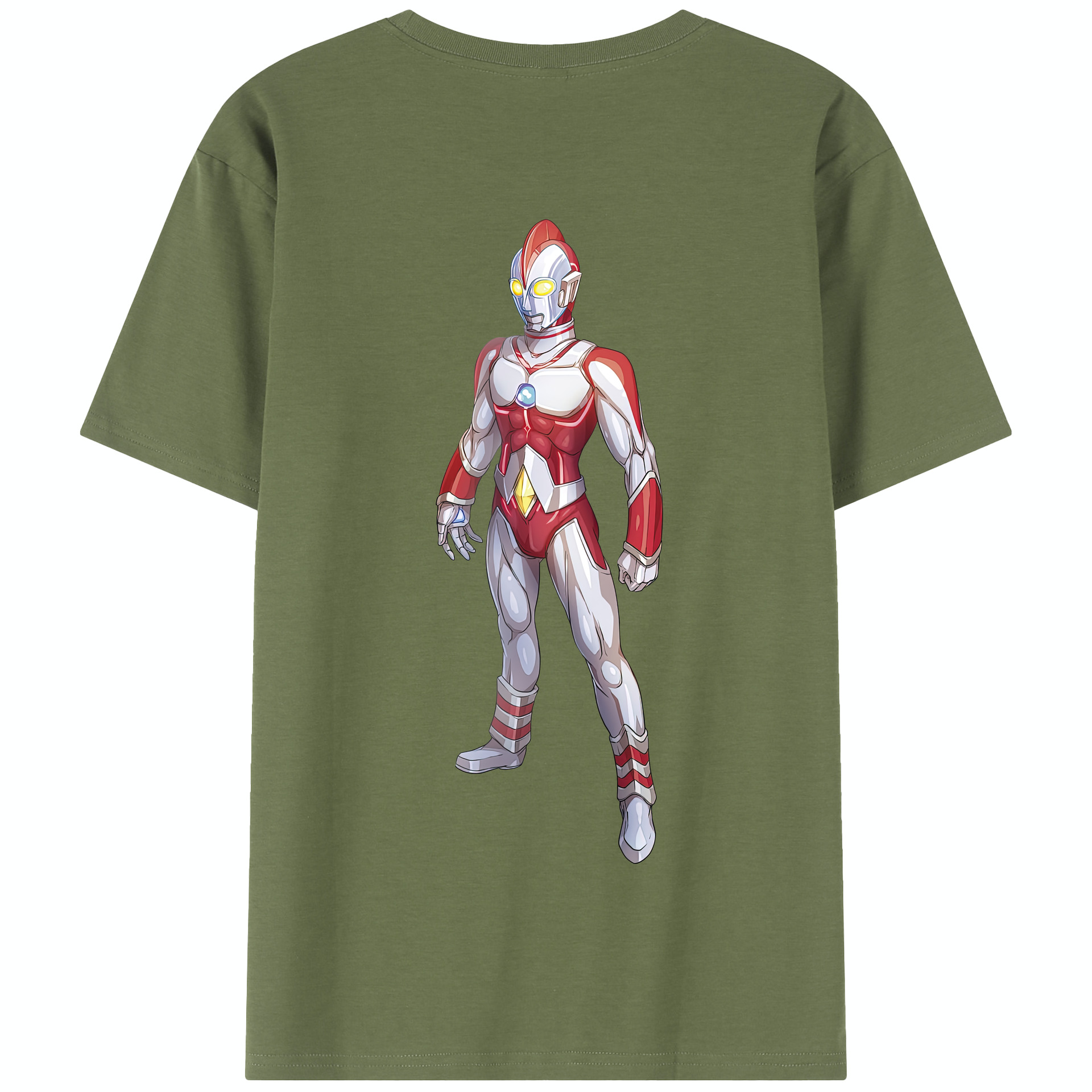 （画像用） ウルトラマン Ultraman 綿100％半袖Tシャツ（背面プリント）
